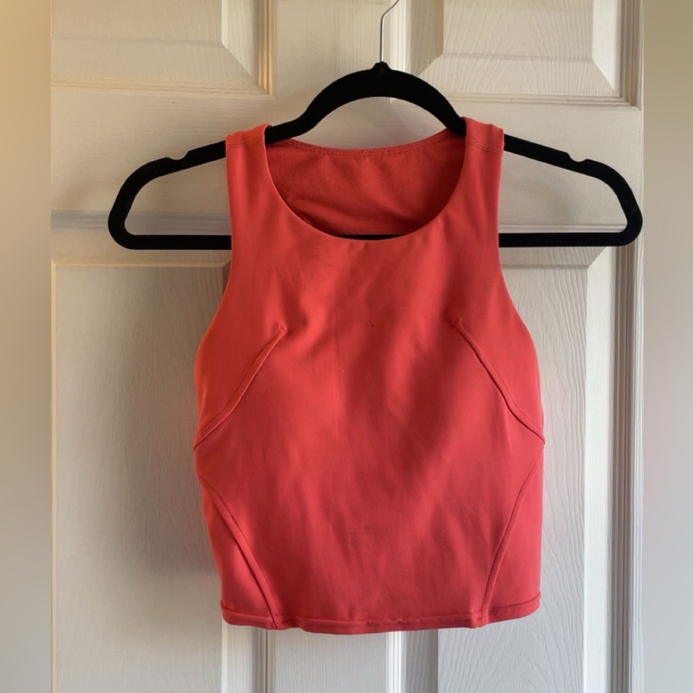 Coral Sleeveless Women's Top